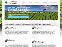 Tablet Screenshot of landmagic.com